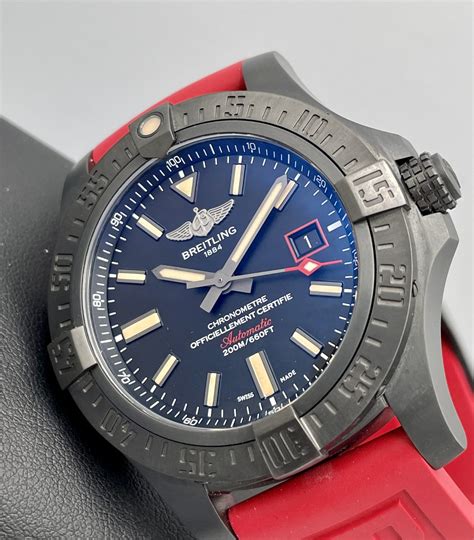 breitling super avenger titanium|breitling avenger blackbird 44mm.